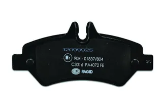 Hella Pagid Rear Disc Brake Pad Set - 04862602AB